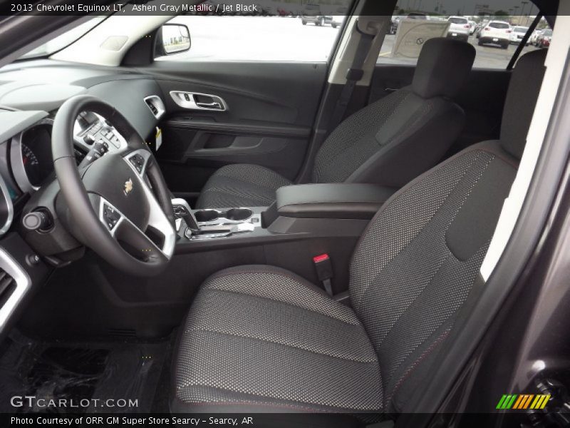 Front Seat of 2013 Equinox LT