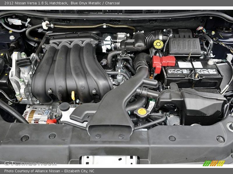  2012 Versa 1.8 SL Hatchback Engine - 1.8 Liter DOHC 16-Valve CVTCS 4 Cylinder
