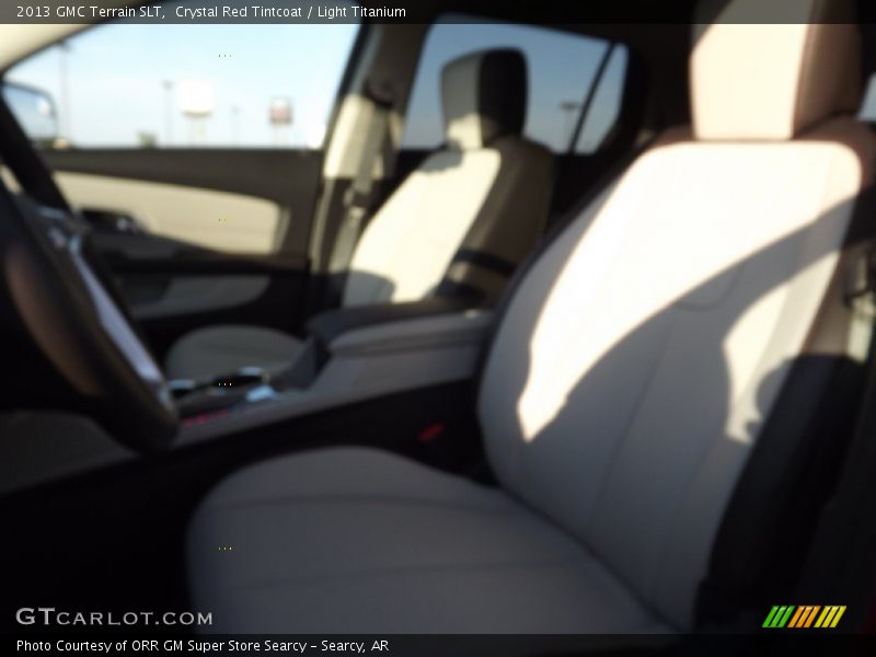 Crystal Red Tintcoat / Light Titanium 2013 GMC Terrain SLT