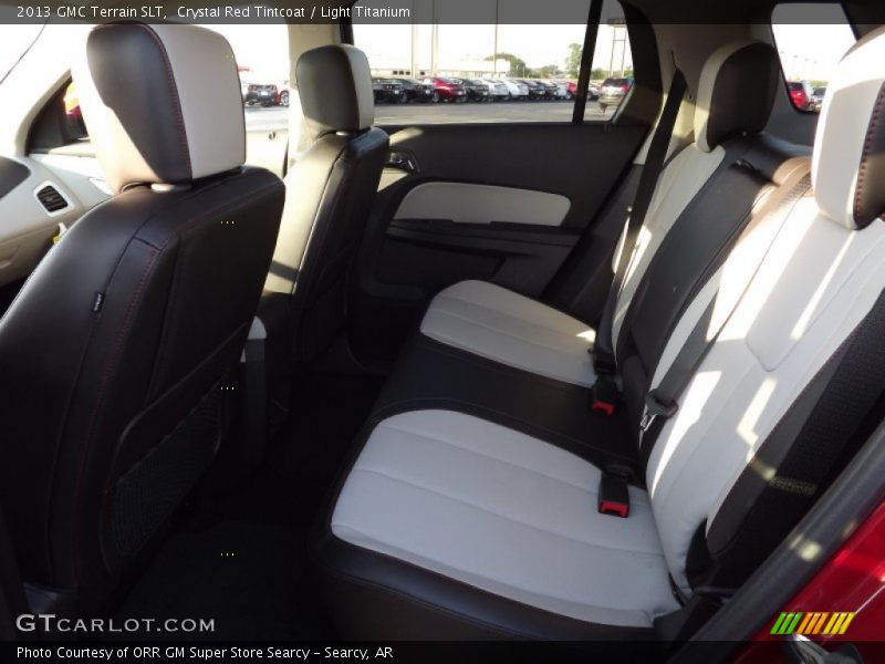Crystal Red Tintcoat / Light Titanium 2013 GMC Terrain SLT