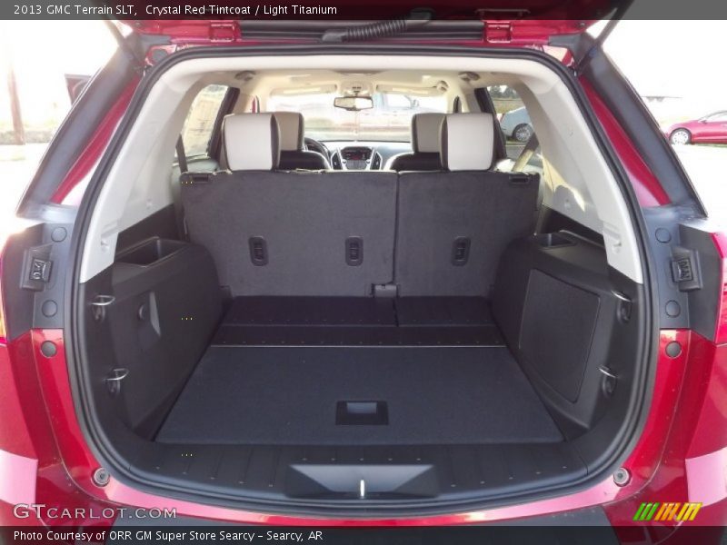 Crystal Red Tintcoat / Light Titanium 2013 GMC Terrain SLT