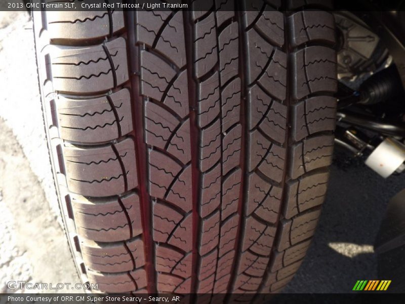 Crystal Red Tintcoat / Light Titanium 2013 GMC Terrain SLT