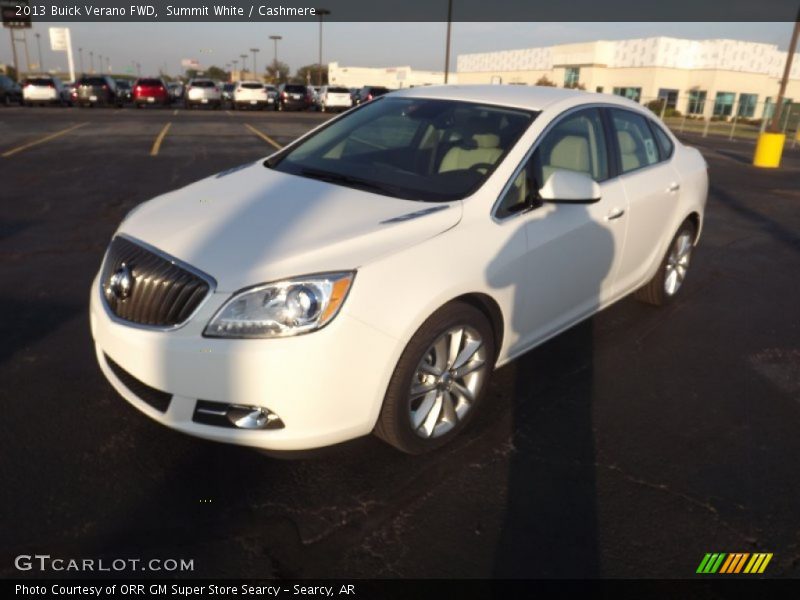 Summit White / Cashmere 2013 Buick Verano FWD