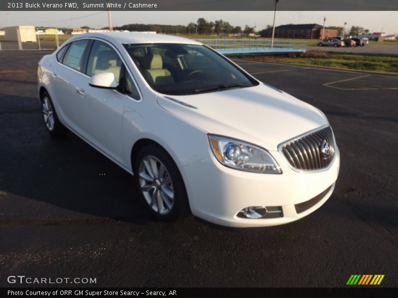 Summit White / Cashmere 2013 Buick Verano FWD