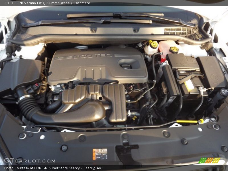  2013 Verano FWD Engine - 2.4 Liter SIDI DOHC 16-Valve VVT ECOTEC 4 Cylinder