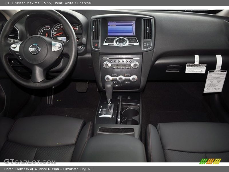 Pearl White / Charcoal 2013 Nissan Maxima 3.5 SV