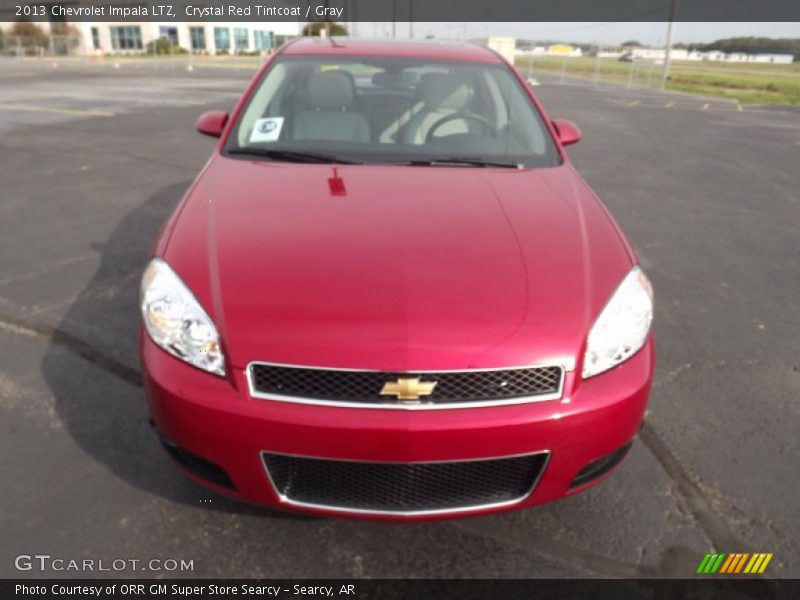 Crystal Red Tintcoat / Gray 2013 Chevrolet Impala LTZ