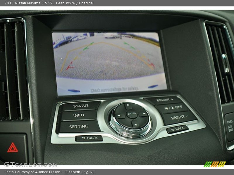 Pearl White / Charcoal 2013 Nissan Maxima 3.5 SV