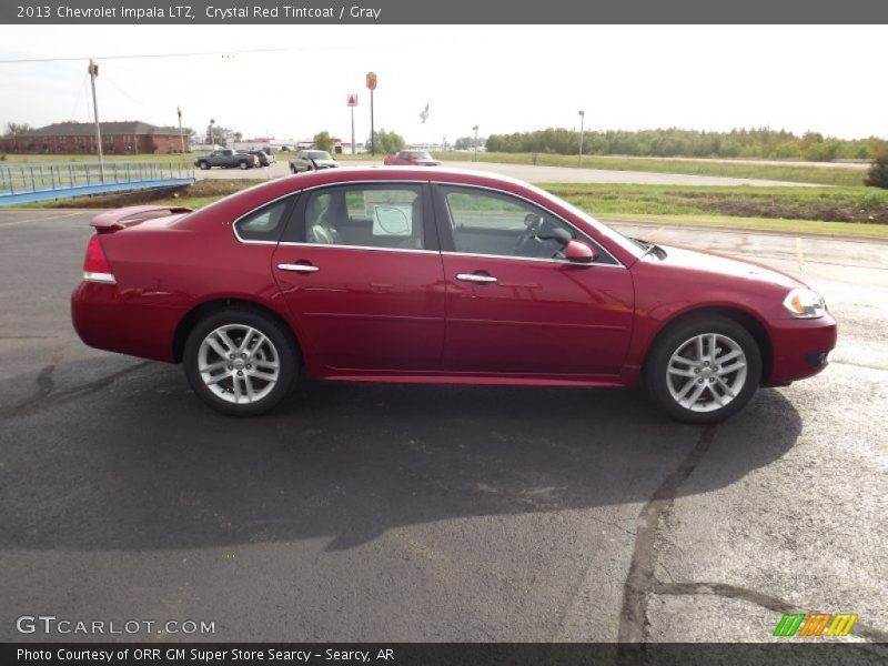 Crystal Red Tintcoat / Gray 2013 Chevrolet Impala LTZ