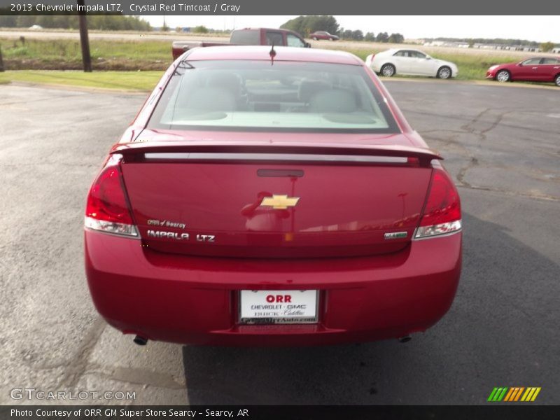 Crystal Red Tintcoat / Gray 2013 Chevrolet Impala LTZ