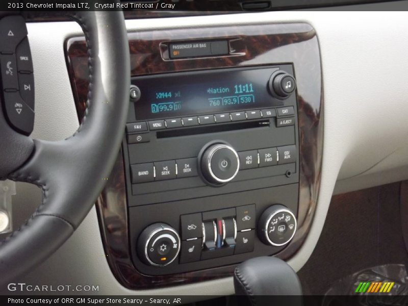Crystal Red Tintcoat / Gray 2013 Chevrolet Impala LTZ