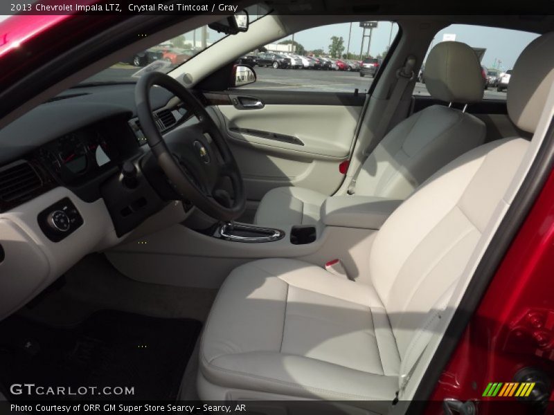 Crystal Red Tintcoat / Gray 2013 Chevrolet Impala LTZ
