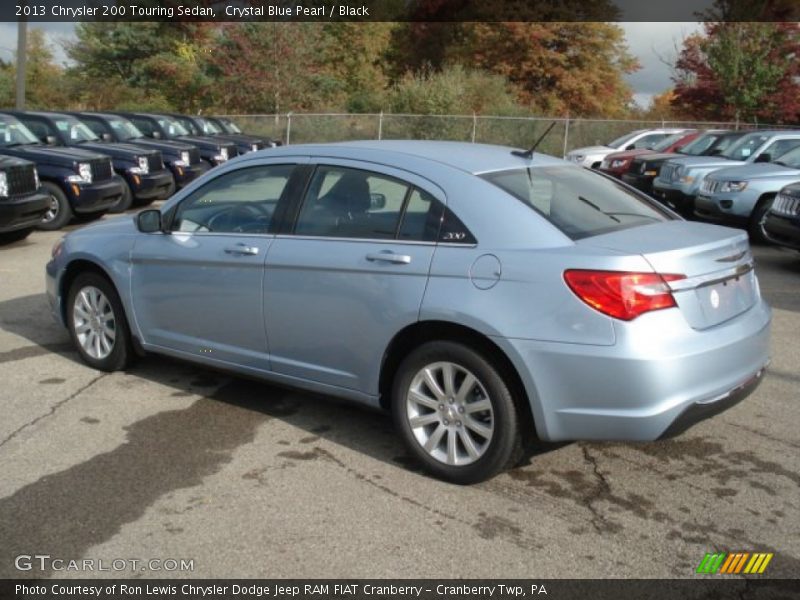 Crystal Blue Pearl / Black 2013 Chrysler 200 Touring Sedan