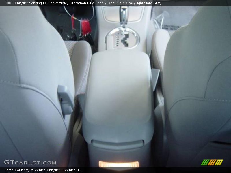 Marathon Blue Pearl / Dark Slate Gray/Light Slate Gray 2008 Chrysler Sebring LX Convertible