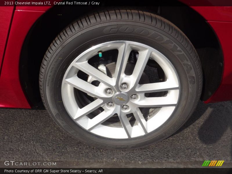 Crystal Red Tintcoat / Gray 2013 Chevrolet Impala LTZ