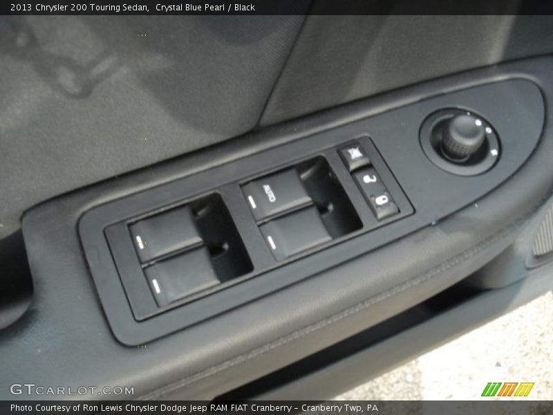 Crystal Blue Pearl / Black 2013 Chrysler 200 Touring Sedan