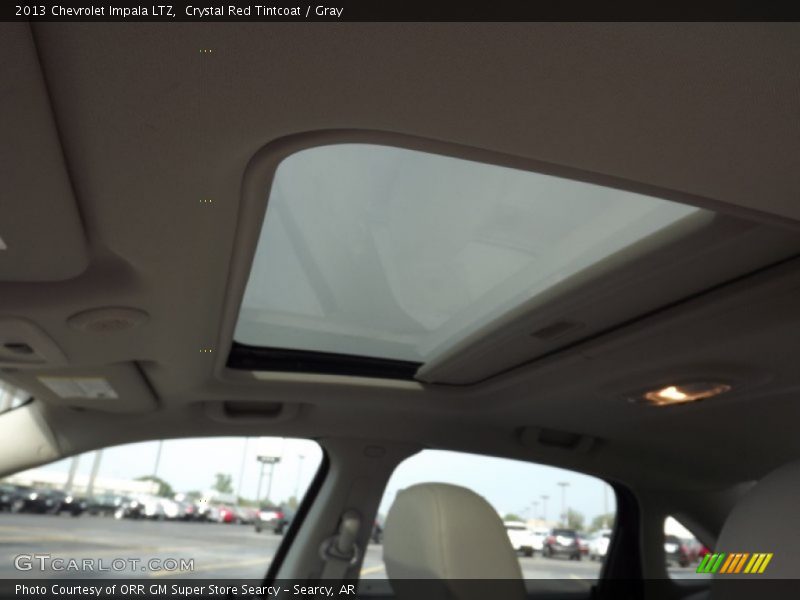 Crystal Red Tintcoat / Gray 2013 Chevrolet Impala LTZ