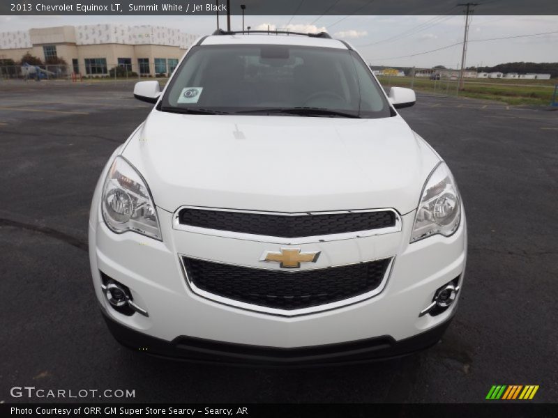 Summit White / Jet Black 2013 Chevrolet Equinox LT