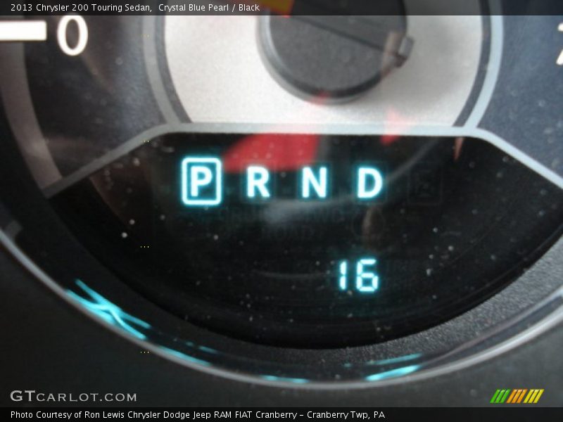 Crystal Blue Pearl / Black 2013 Chrysler 200 Touring Sedan