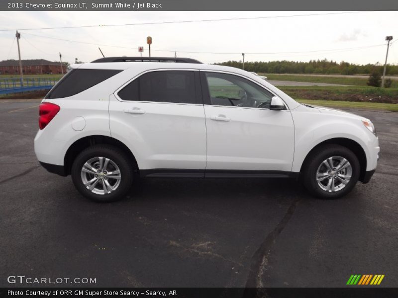 Summit White / Jet Black 2013 Chevrolet Equinox LT