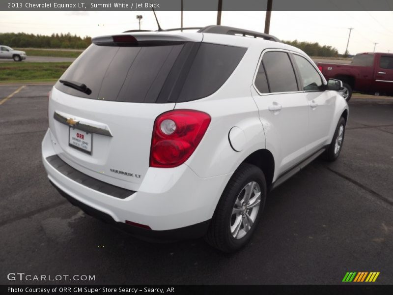 Summit White / Jet Black 2013 Chevrolet Equinox LT