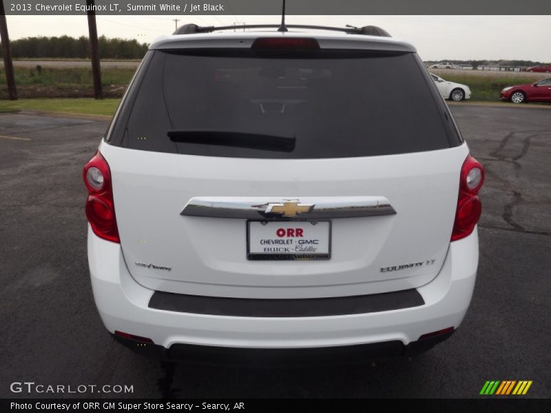 Summit White / Jet Black 2013 Chevrolet Equinox LT