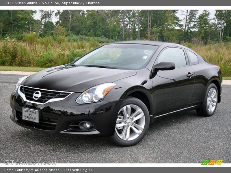 Super Black / Charcoal 2013 Nissan Altima 2.5 S Coupe