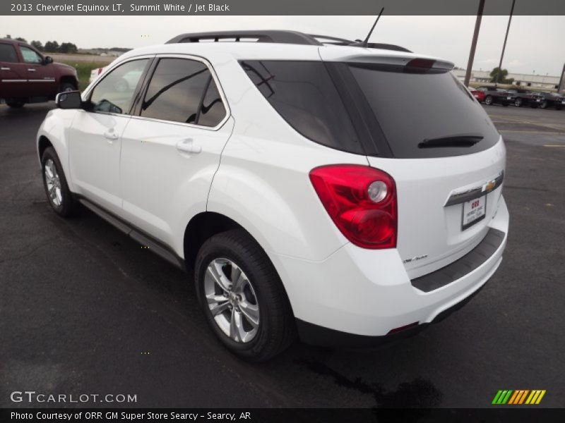 Summit White / Jet Black 2013 Chevrolet Equinox LT