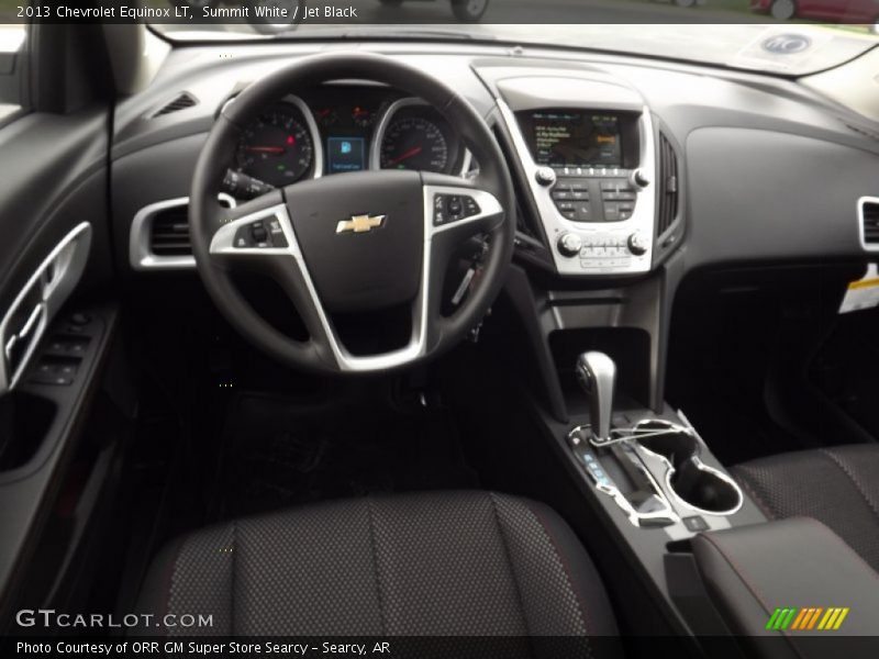 Summit White / Jet Black 2013 Chevrolet Equinox LT