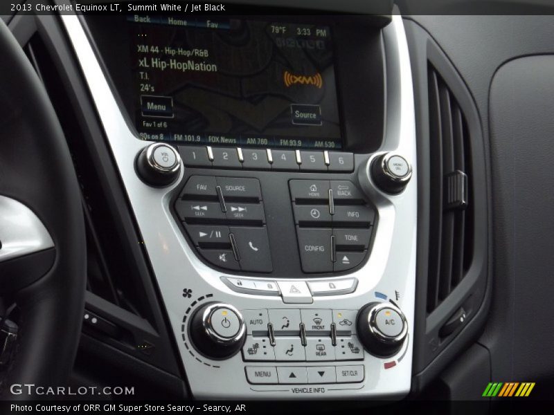 Summit White / Jet Black 2013 Chevrolet Equinox LT