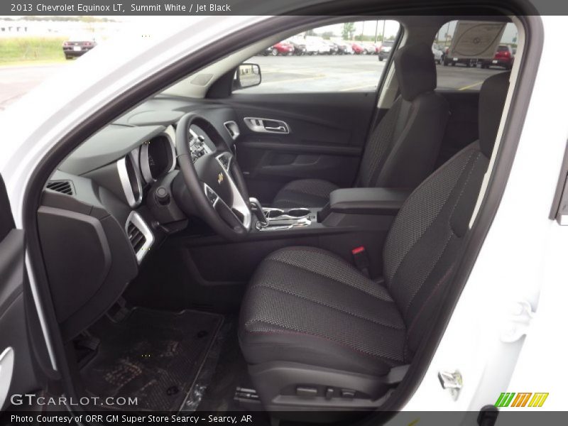 Summit White / Jet Black 2013 Chevrolet Equinox LT
