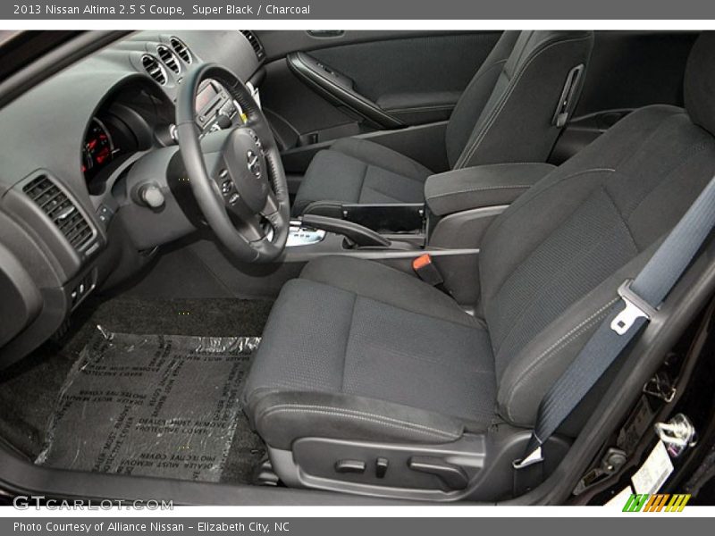  2013 Altima 2.5 S Coupe Charcoal Interior