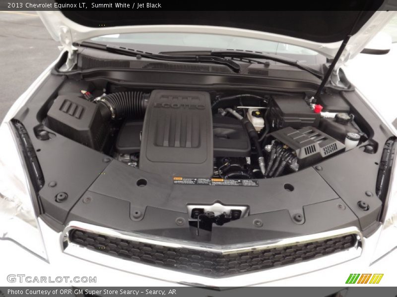 Summit White / Jet Black 2013 Chevrolet Equinox LT