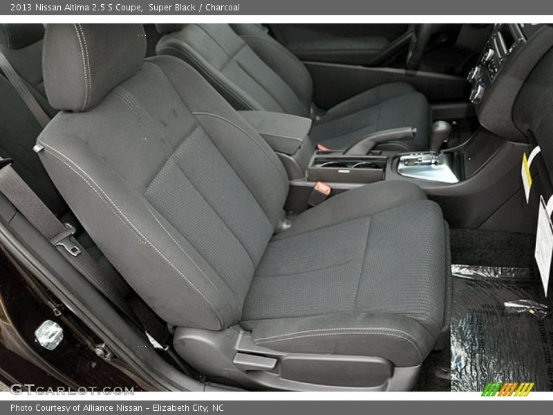 Front Seat of 2013 Altima 2.5 S Coupe