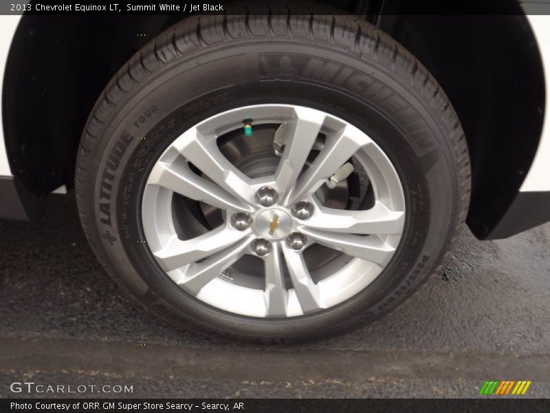 Summit White / Jet Black 2013 Chevrolet Equinox LT
