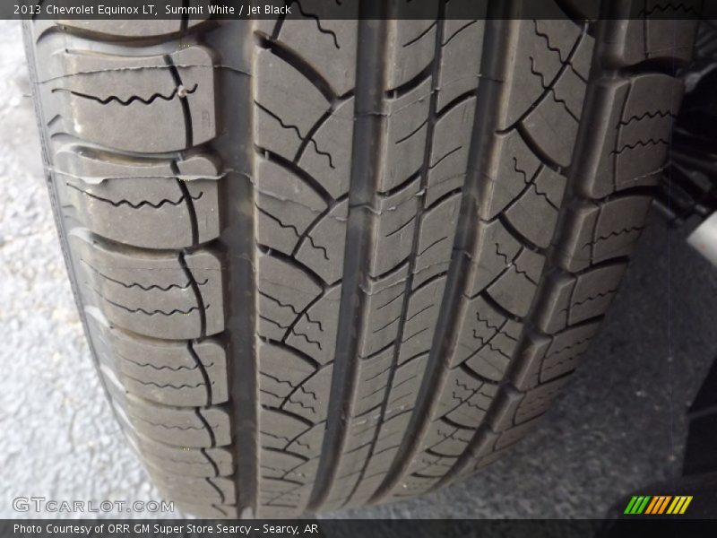 Summit White / Jet Black 2013 Chevrolet Equinox LT