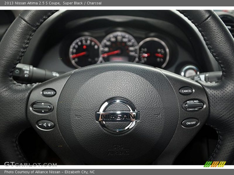 Super Black / Charcoal 2013 Nissan Altima 2.5 S Coupe