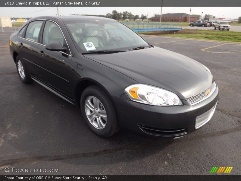 Ashen Gray Metallic / Gray 2013 Chevrolet Impala LS