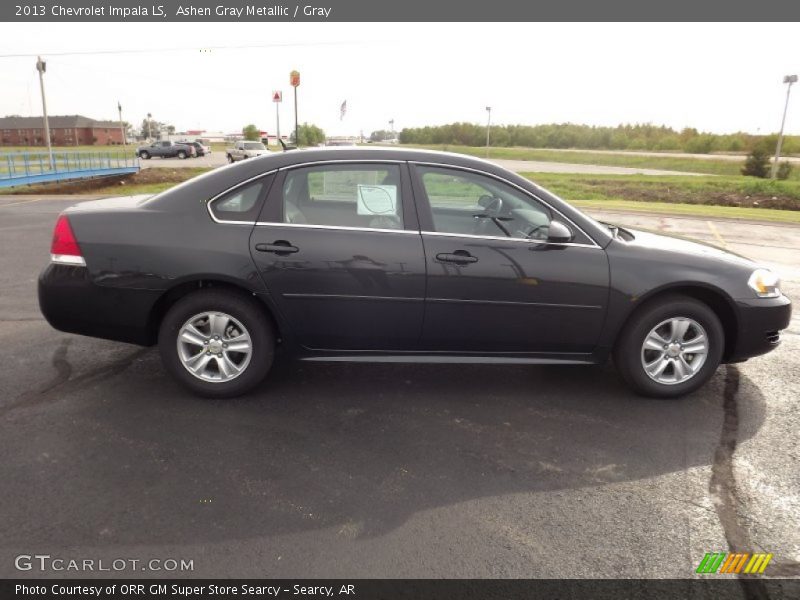Ashen Gray Metallic / Gray 2013 Chevrolet Impala LS
