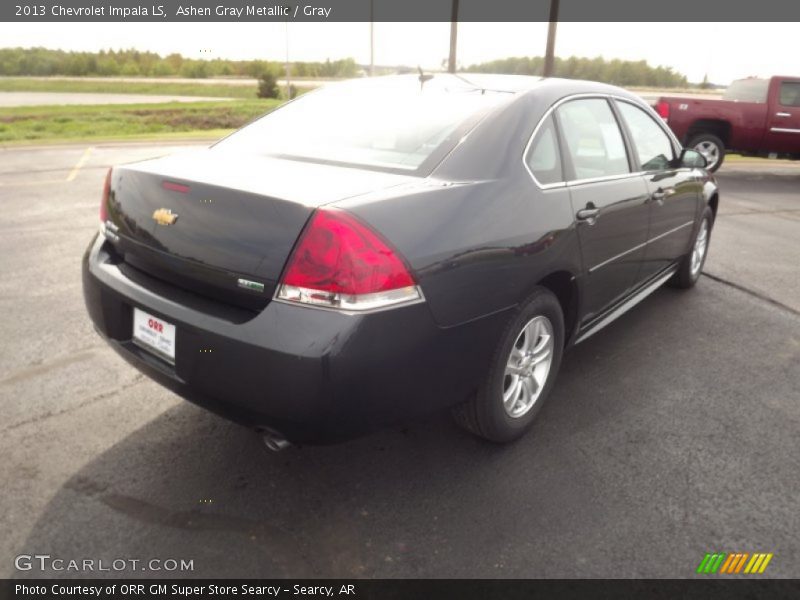Ashen Gray Metallic / Gray 2013 Chevrolet Impala LS