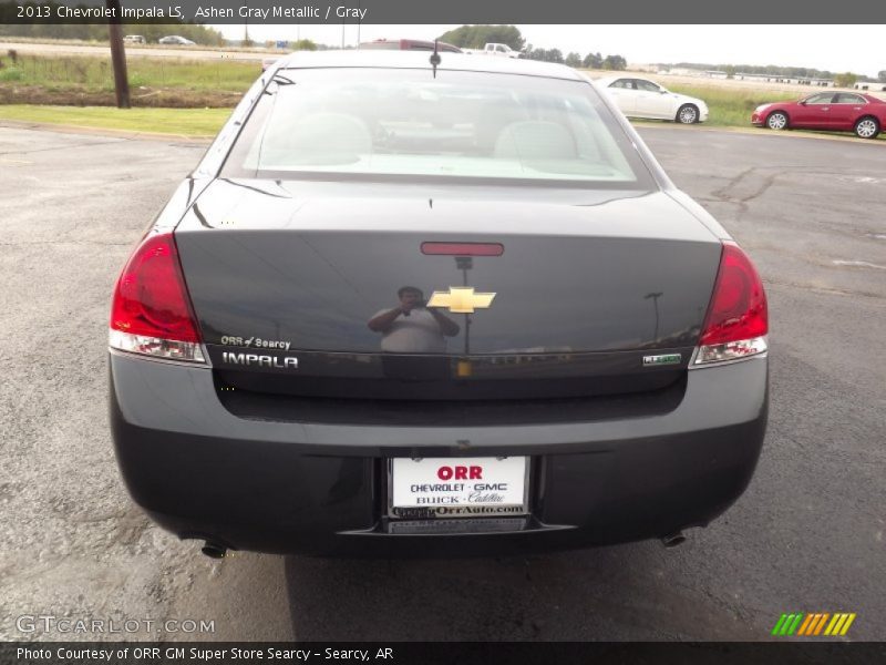 Ashen Gray Metallic / Gray 2013 Chevrolet Impala LS