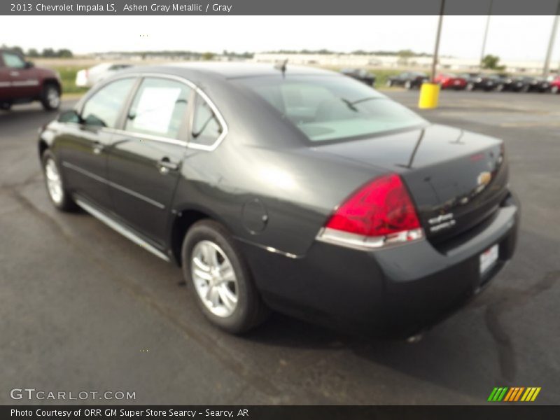 Ashen Gray Metallic / Gray 2013 Chevrolet Impala LS