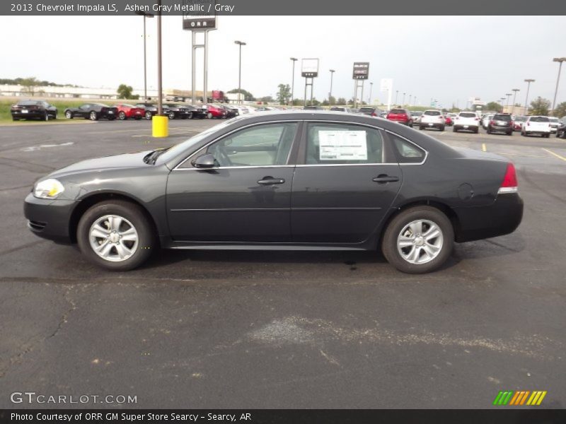 Ashen Gray Metallic / Gray 2013 Chevrolet Impala LS