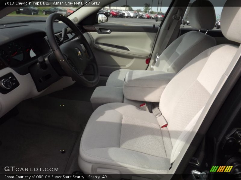 Ashen Gray Metallic / Gray 2013 Chevrolet Impala LS
