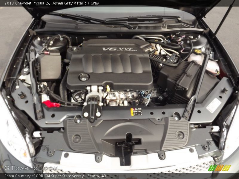 Ashen Gray Metallic / Gray 2013 Chevrolet Impala LS