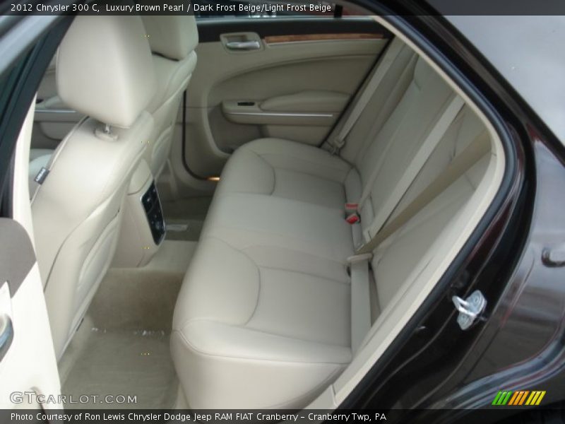 Luxury Brown Pearl / Dark Frost Beige/Light Frost Beige 2012 Chrysler 300 C