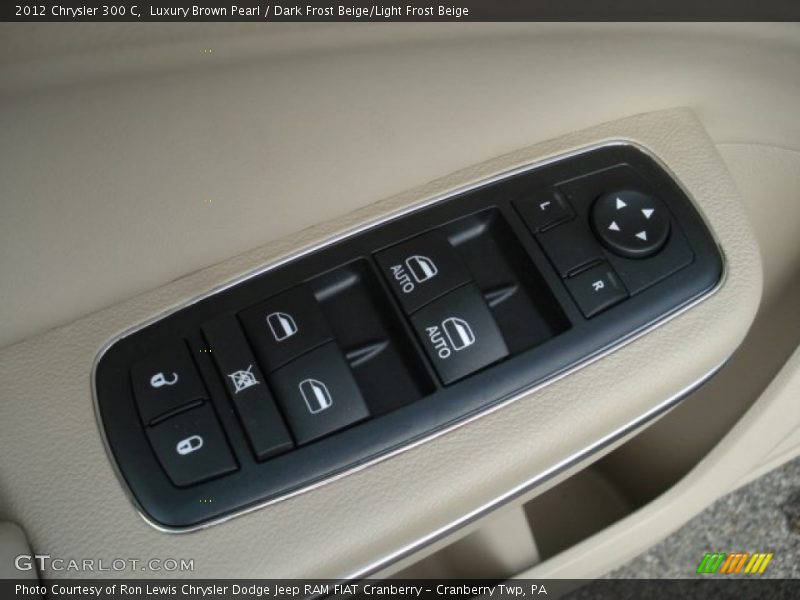Luxury Brown Pearl / Dark Frost Beige/Light Frost Beige 2012 Chrysler 300 C