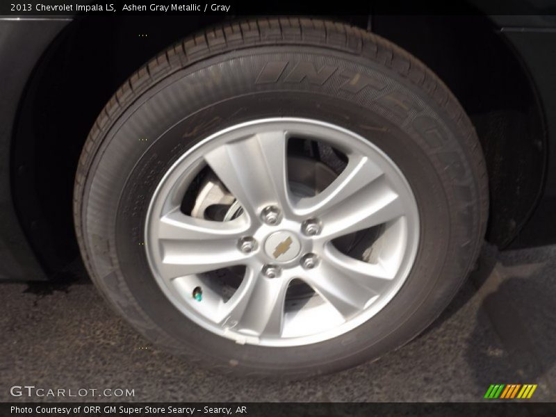 Ashen Gray Metallic / Gray 2013 Chevrolet Impala LS