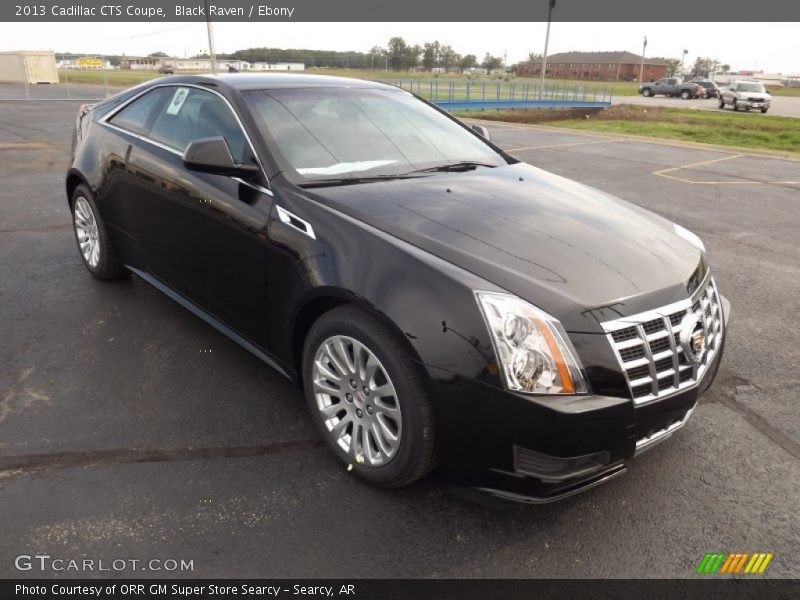 Black Raven / Ebony 2013 Cadillac CTS Coupe