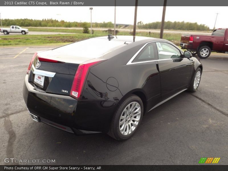 Black Raven / Ebony 2013 Cadillac CTS Coupe